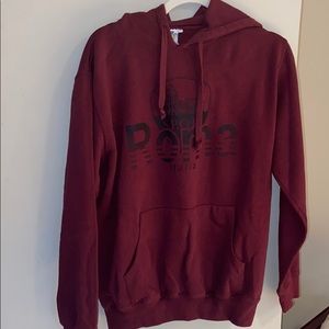 Rome maroon sweatshirt